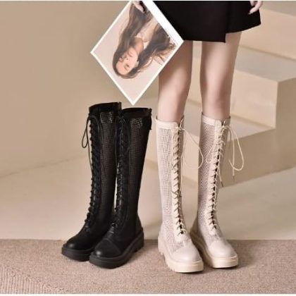 Rome Mesh Breathable Lace Up shoes for girls