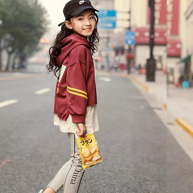 Kids Girls Clothes Set New Children's Long Sleeve Sweater Pants 2-Piece Set  Baby Sports Casual Wear Set Spring and Autumn