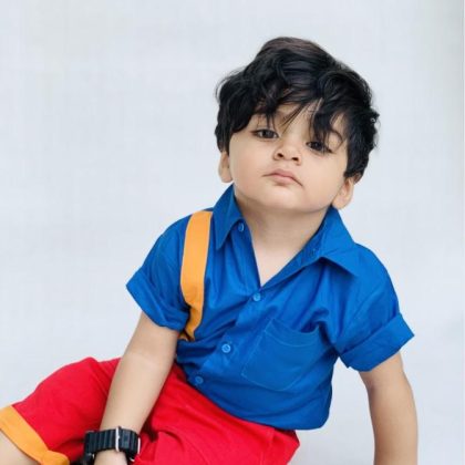 Casual style cotton shirts and shorts for girls and boys