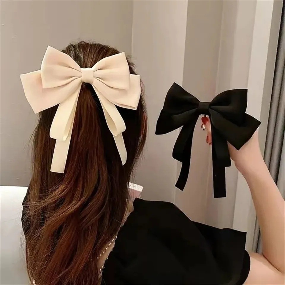 Back of head bowknot hairpin ponytail for girls - Elite Kids